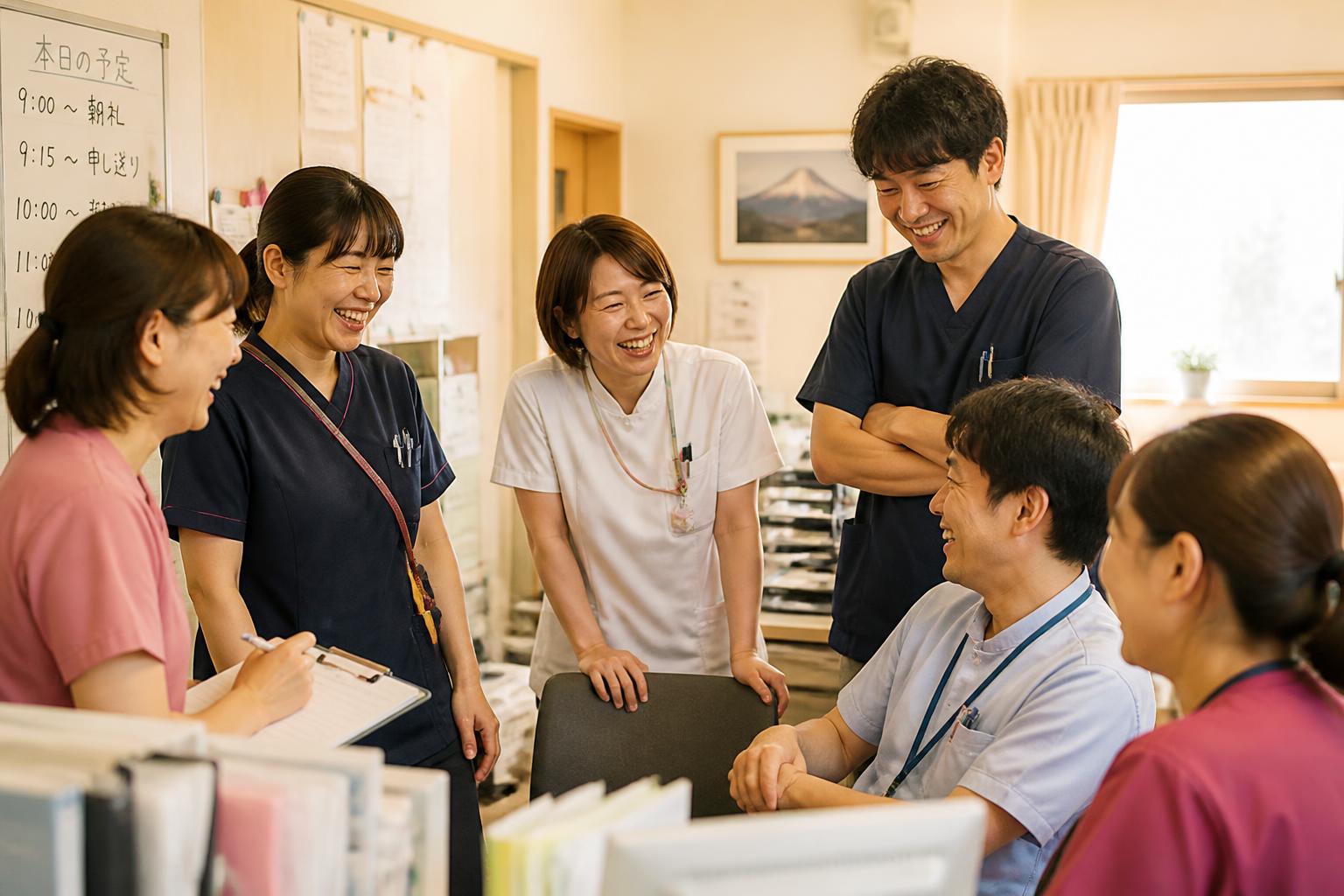 多職種で支え合うチーム